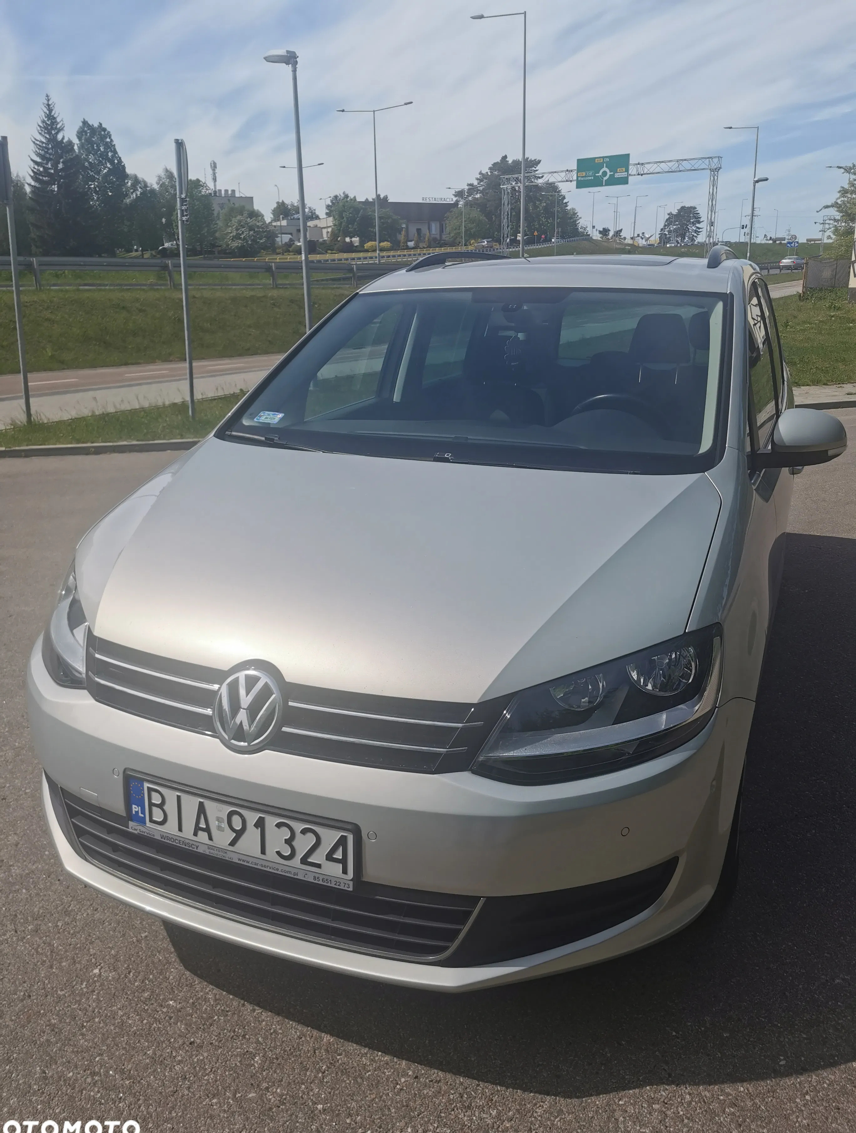 volkswagen sharan Volkswagen Sharan cena 38900 przebieg: 305764, rok produkcji 2012 z Białystok